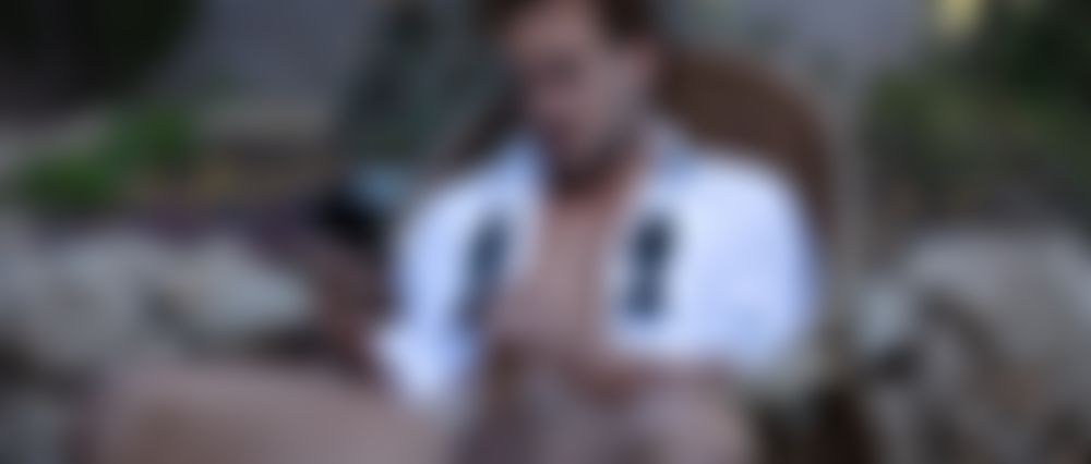 Hot male enjoys a late night wank