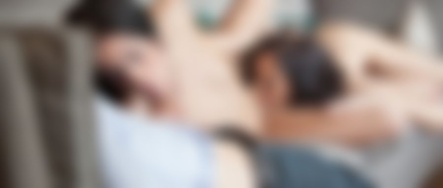 Bisexual girls enjoy group sex together