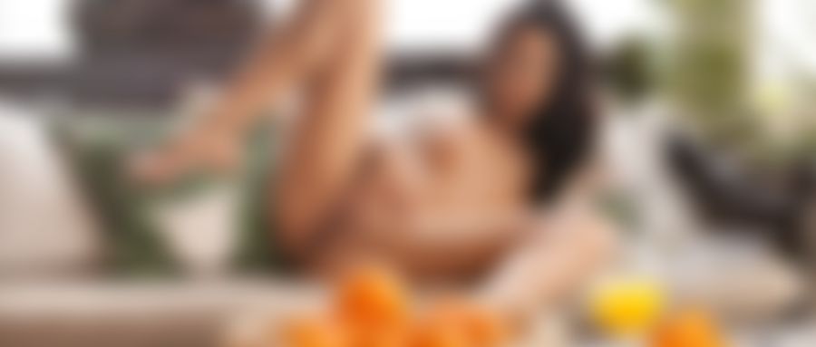 Sexy hot latino enjoys fingering herself outdoors